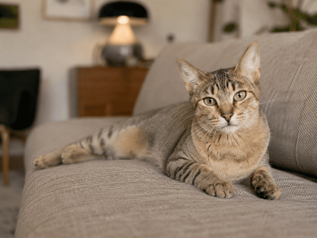 Is this a tabby cat or an Abyssinian cat? Cat genetic test accuracy