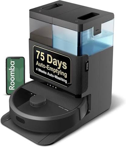 Roomba Plus 405 Combo Robot + AutoWash Dock for pet hair