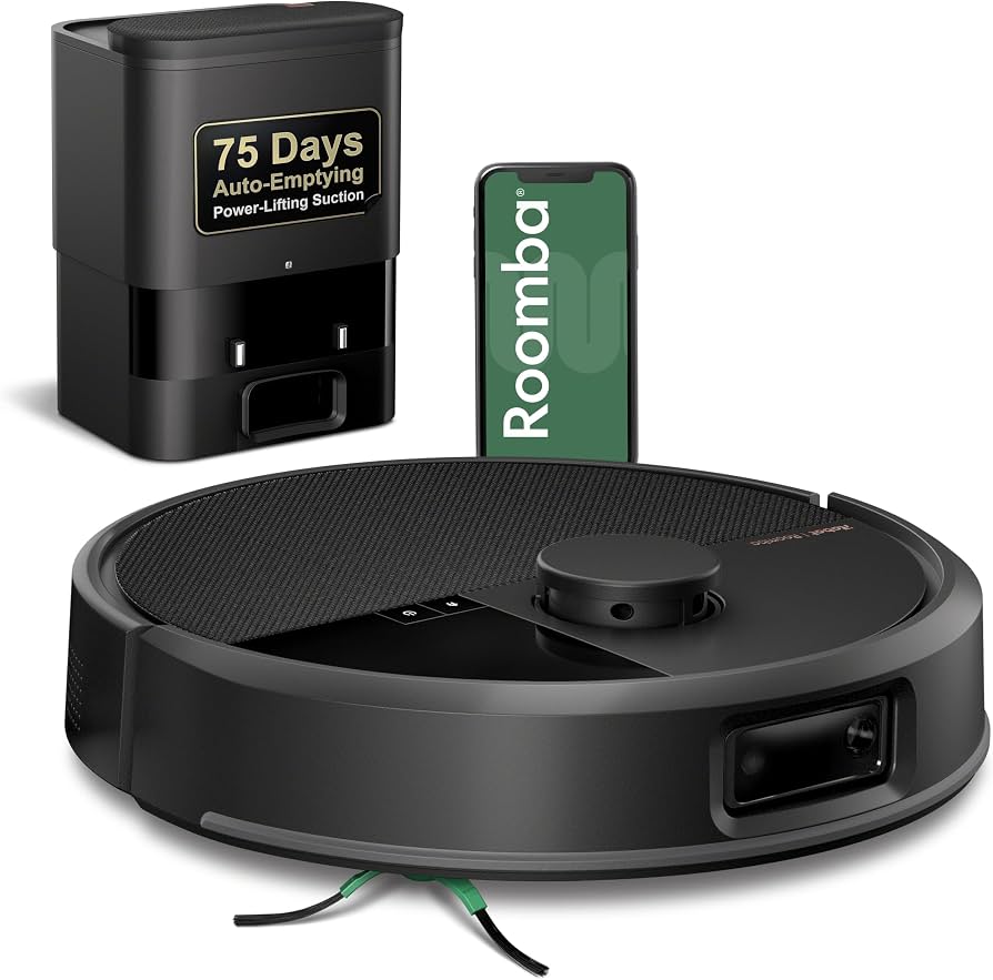 Roomba Plus 504 Vac Robot + AutoEmpty Dock for pet hair