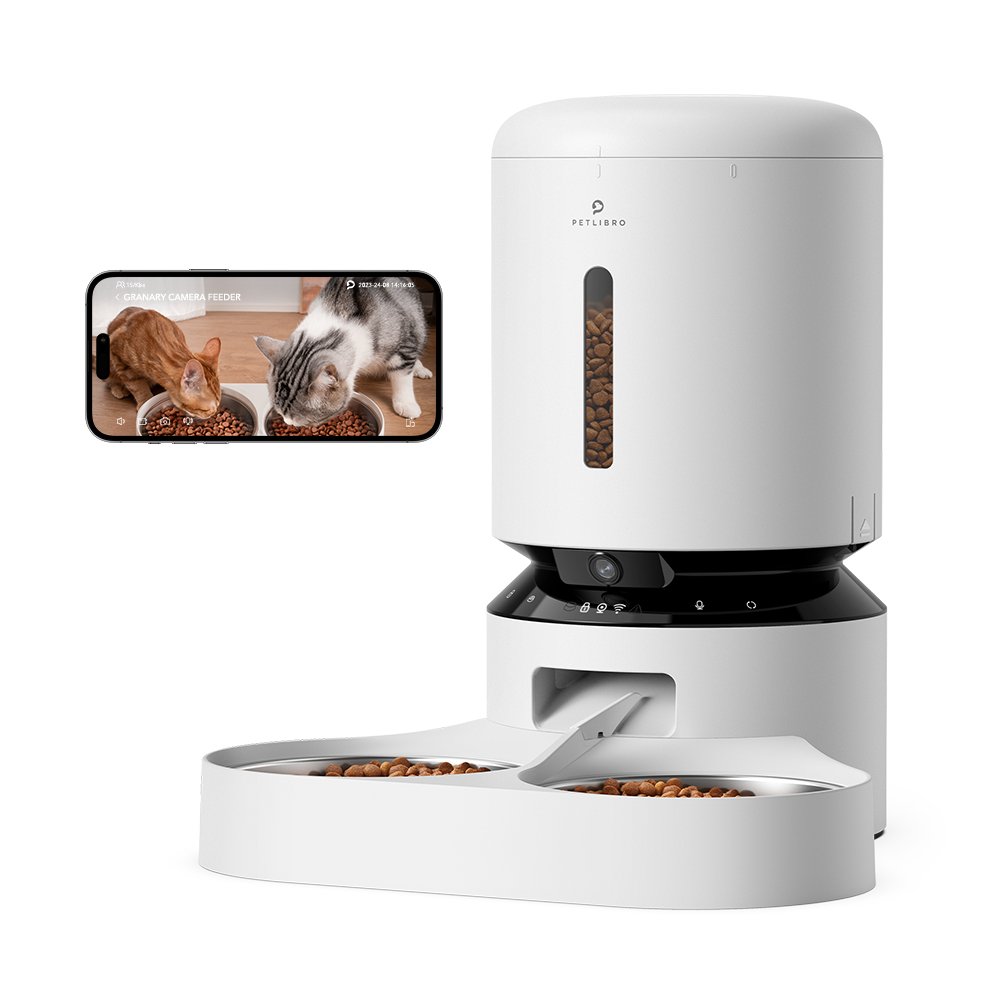 Petlibro two bowl feeder for multiple cats