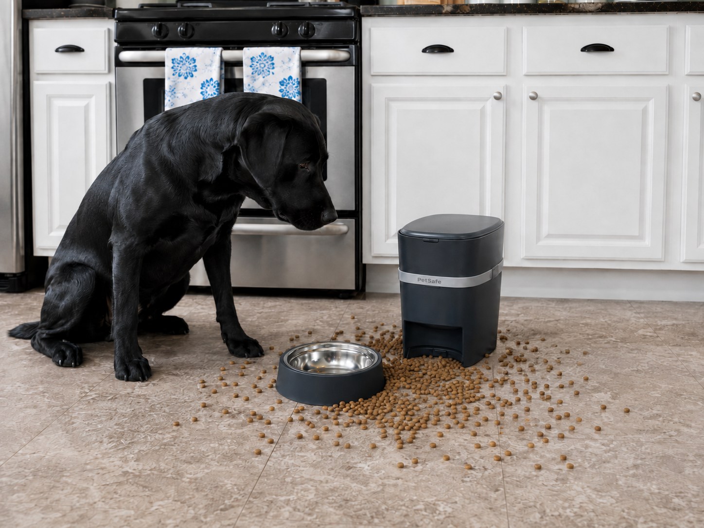 My Large Dog Treated the Auto Feeder Like a Puzzle, So I Changed the Rules