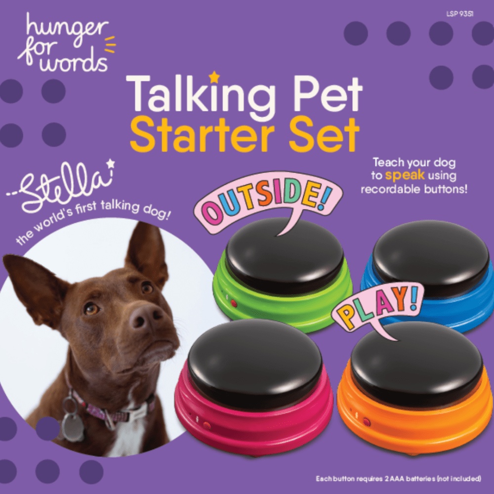 Hunger for Words Talking Pet Starter Set