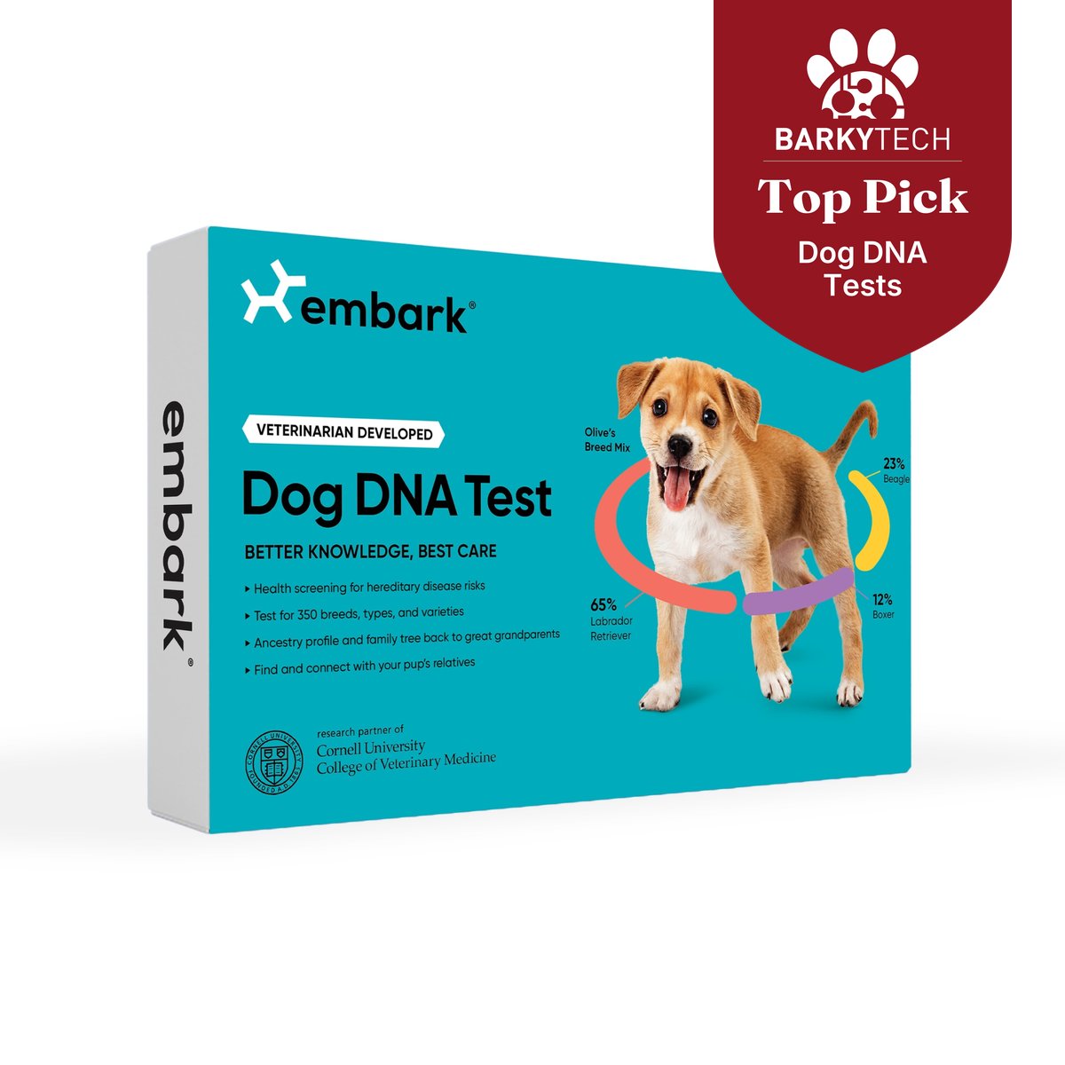 Embark Dog DNA Test box