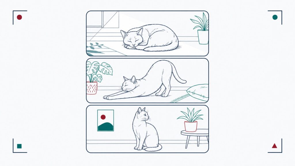 great cat photos tell a story