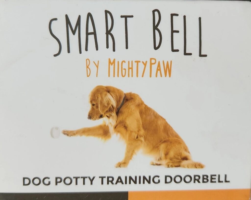 Mighty paws Smart doggie doorbell box