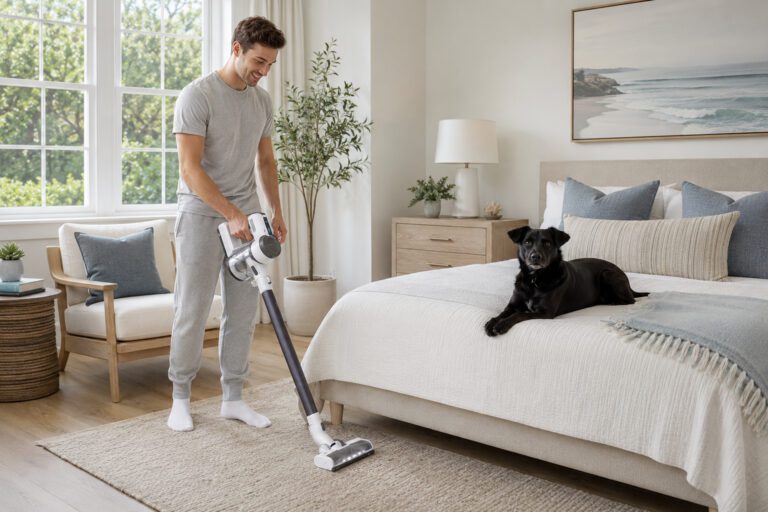 man vacuums with stick cordless vacuum for dog hair