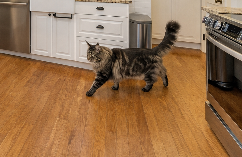 When the Neighbor’s Cat Tried to Move In, My Parents Needed a Dog Door That Locks Automatically