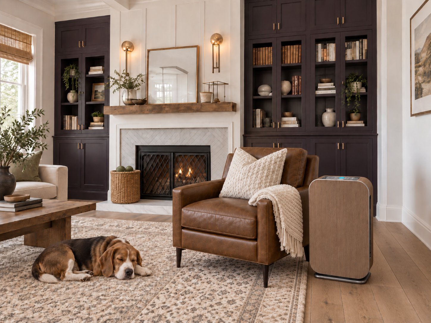 Pet air purifier home decor