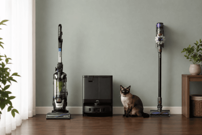 siamese cat with her best pet vacuums for cat hair