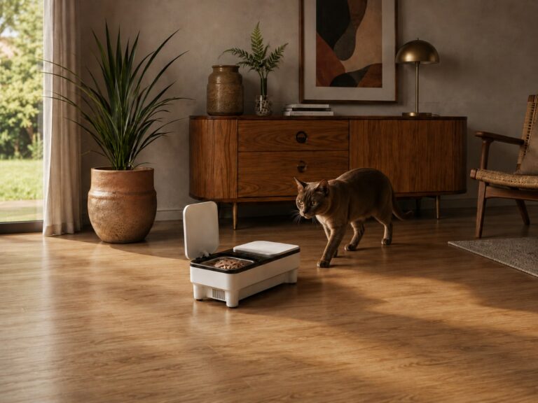 Uahpet wet food feeder